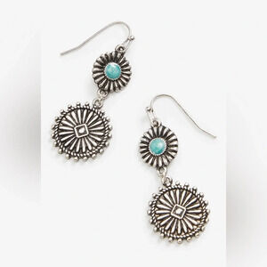 NWT Maurice’s Turquoise Drop Earrings